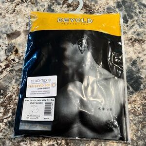NWT Devold Protection OEKO-TEX Spirit Boxer -Black-XL